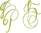 Jean Paul Gaultier Green 'JPG' Earrings