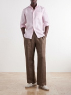 Vilebrequin - Caroubis Woven Linen Shirt - Pink