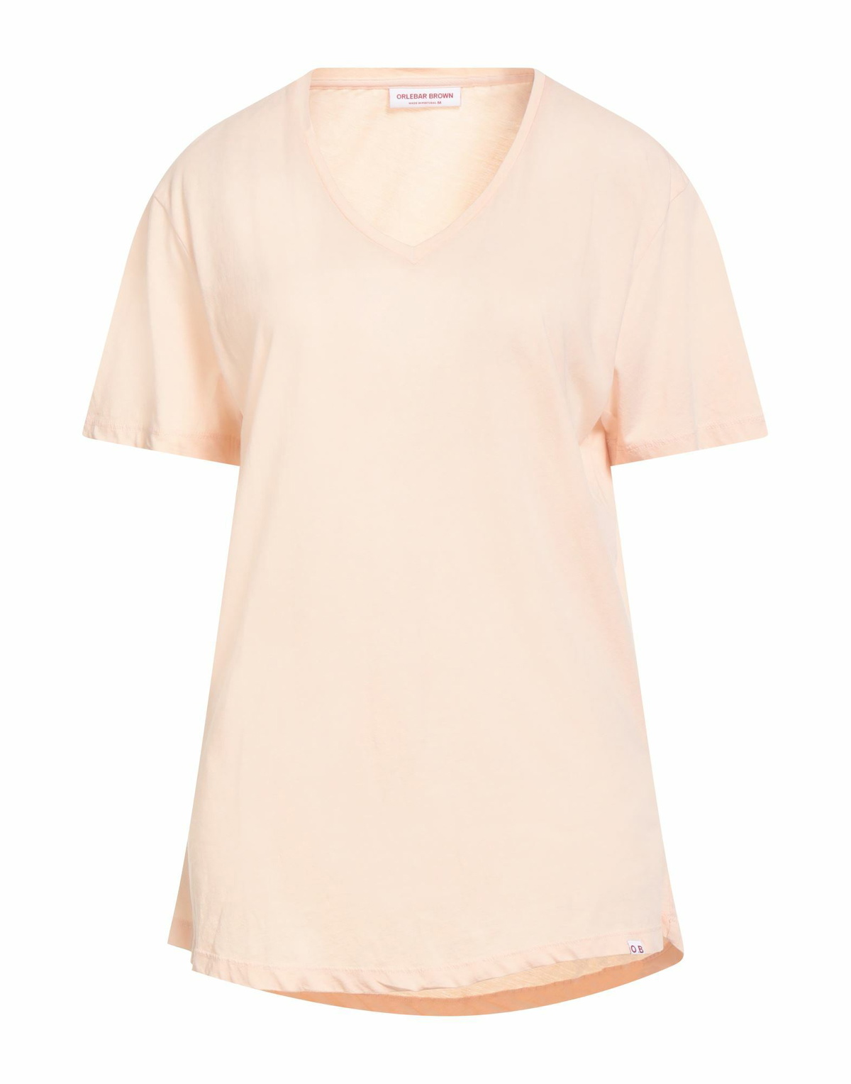 Orlebar Brown Womens T-shirt in Blush