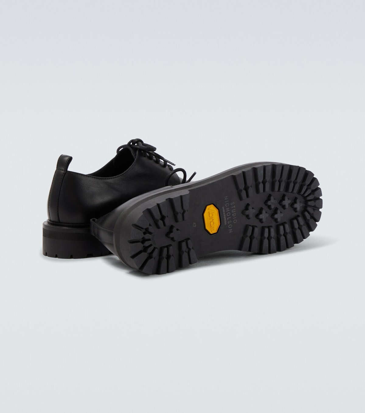 Studio Nicholson Jackson leather Derby shoes
