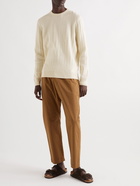 Orlebar Brown - Walden Cable-Knit Merino Wool Sweater - Neutrals