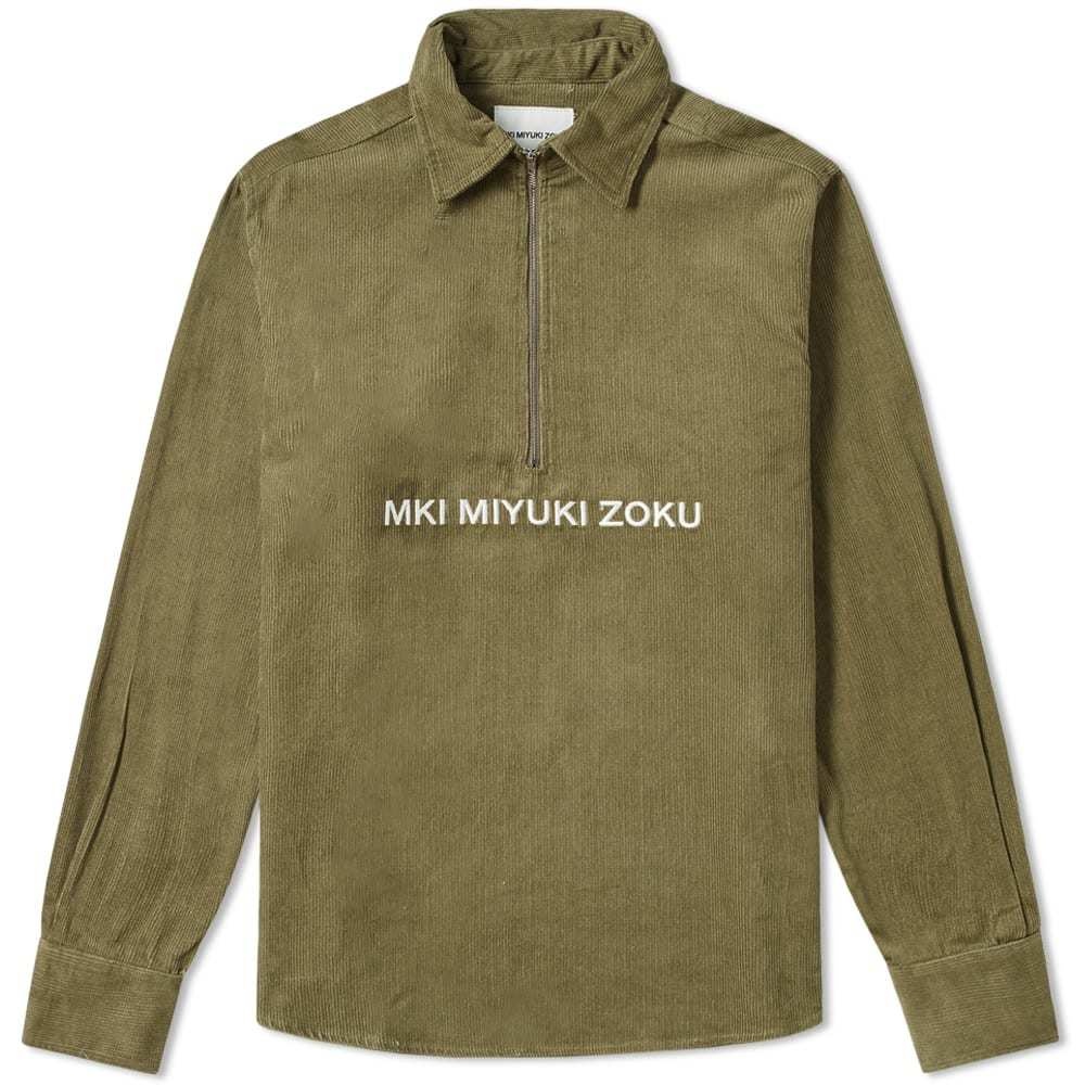 Photo: MKI Corduroy Zip Overshirt