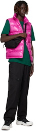 Moncler Pink Ouse Down Vest