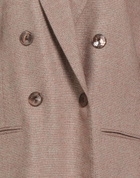 Agnona Womens Blazer Sand