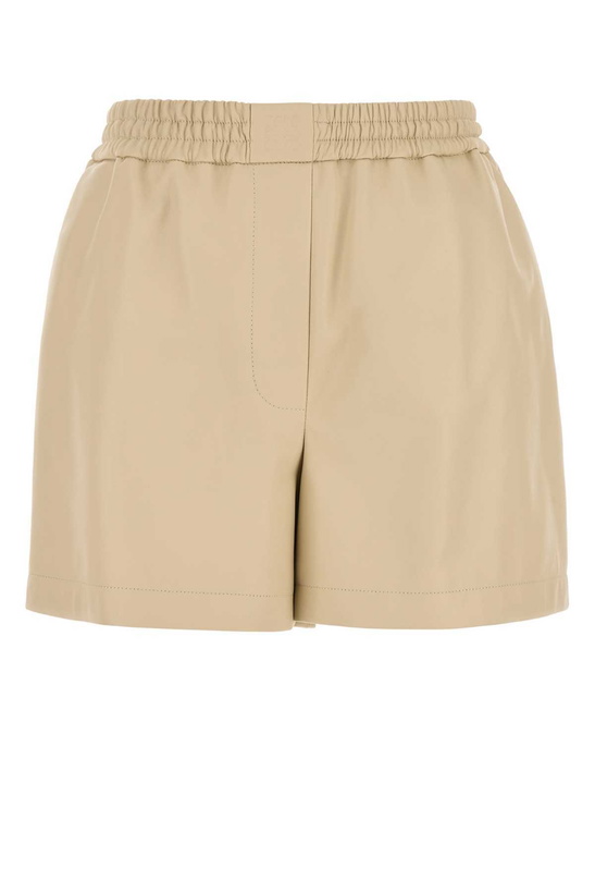 Photo: Loewe Sand Leather Shorts