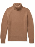 TOM FORD - Cashmere-Blend Rollneck Sweater - Brown