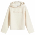 Max Mara Women's Gary Logo Hoodie in Albino