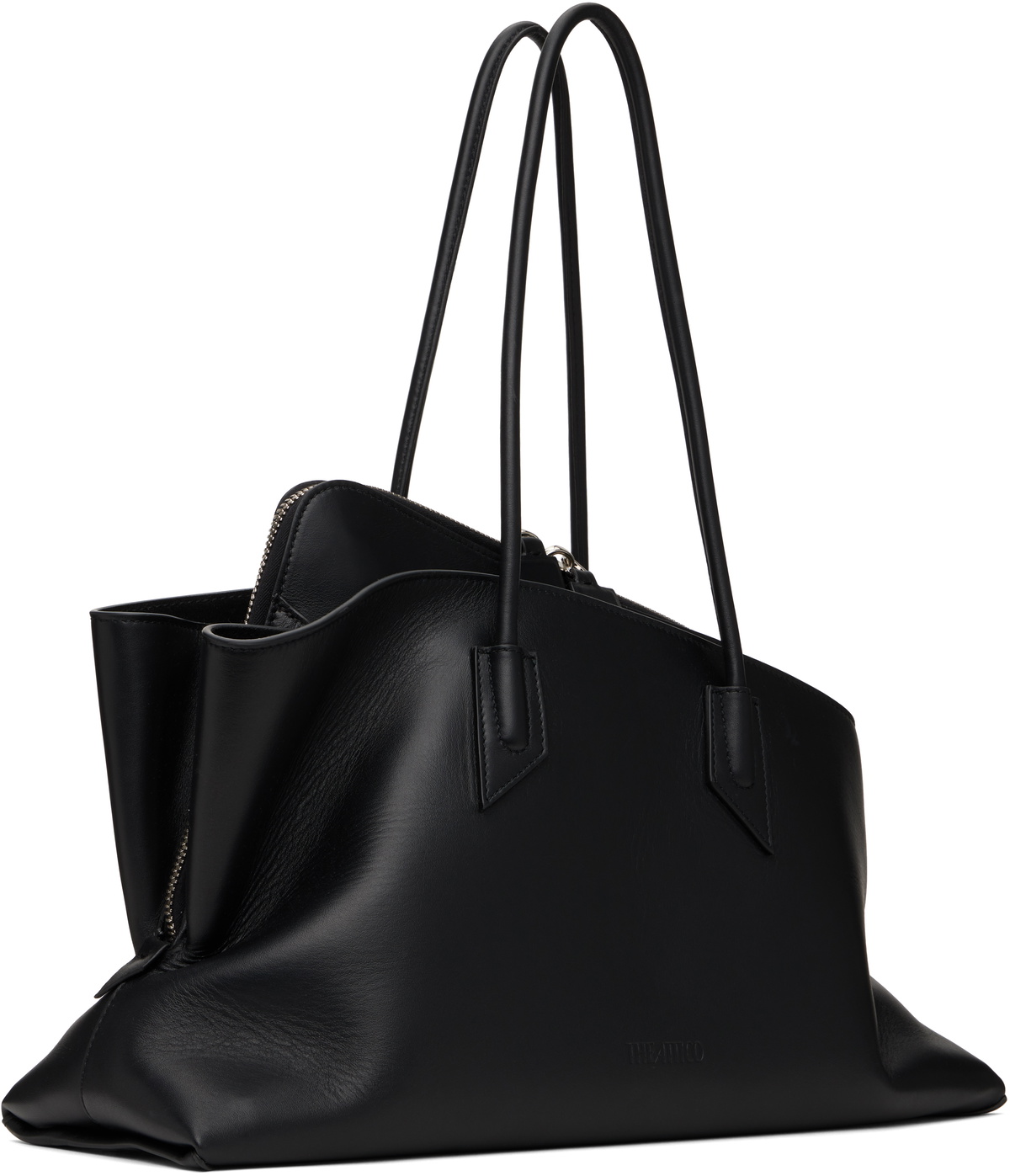 【関税込み】The Attico ブラック Via del Mare トートバッグ The Attico Via Del Mare Tote Bag | Shopbop