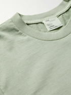 Onia - Garment-Dyed Cotton-Jersey T-Shirt - Green