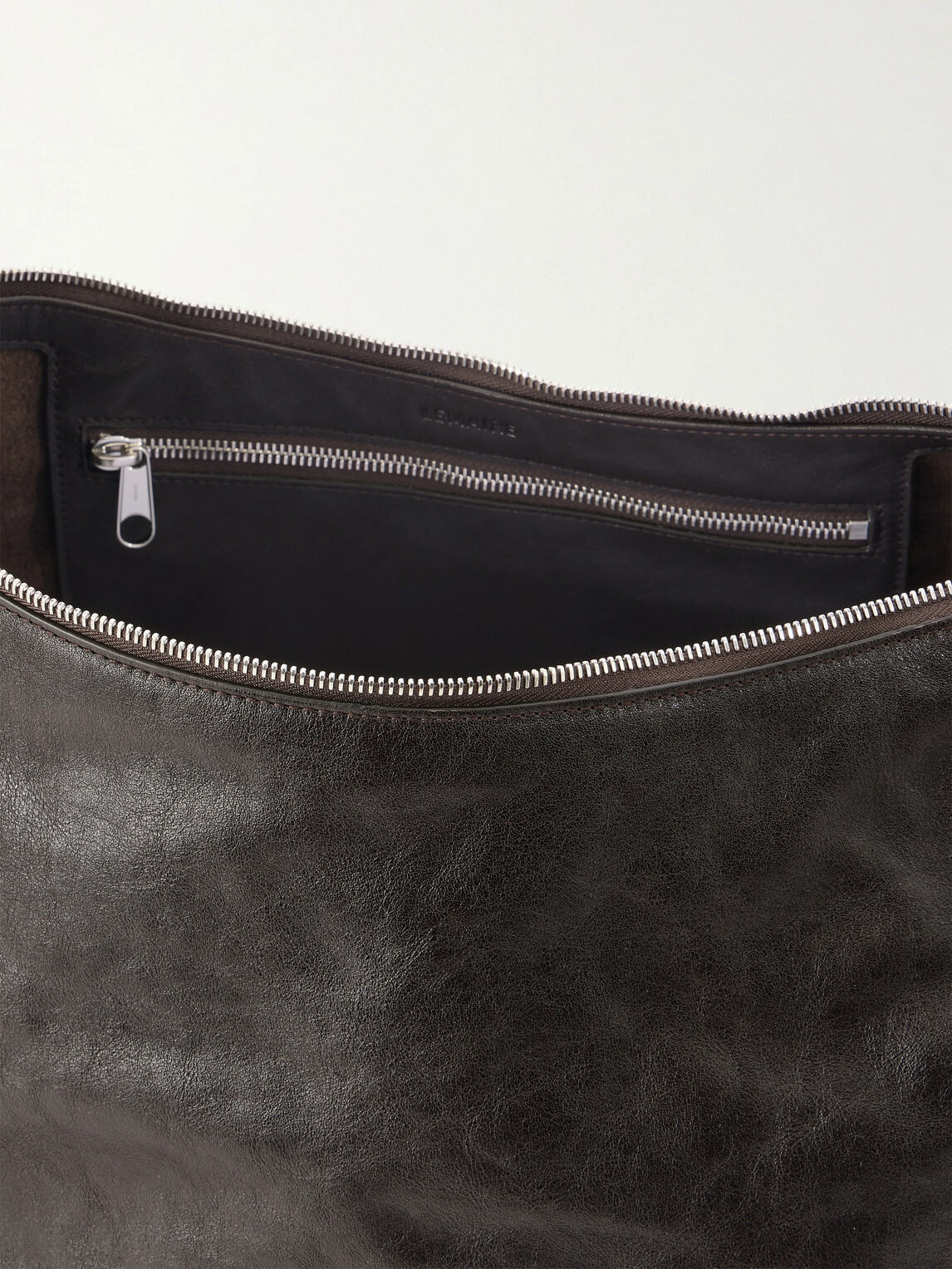 LEMAIRE - Belted Leather Tote Bag