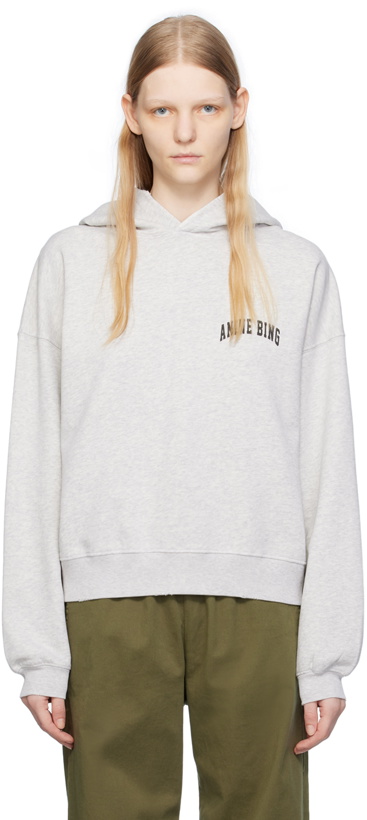 Photo: ANINE BING Gray Alec Hoodie