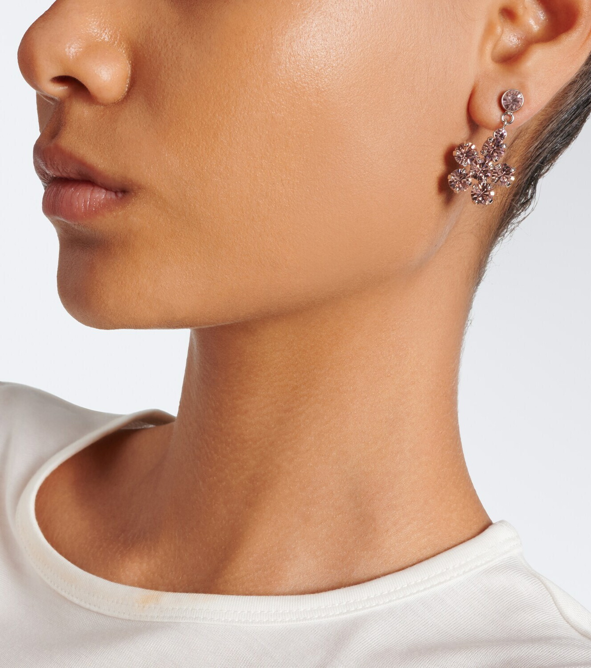 Simone Rocha Crystal-embellished drop earrings