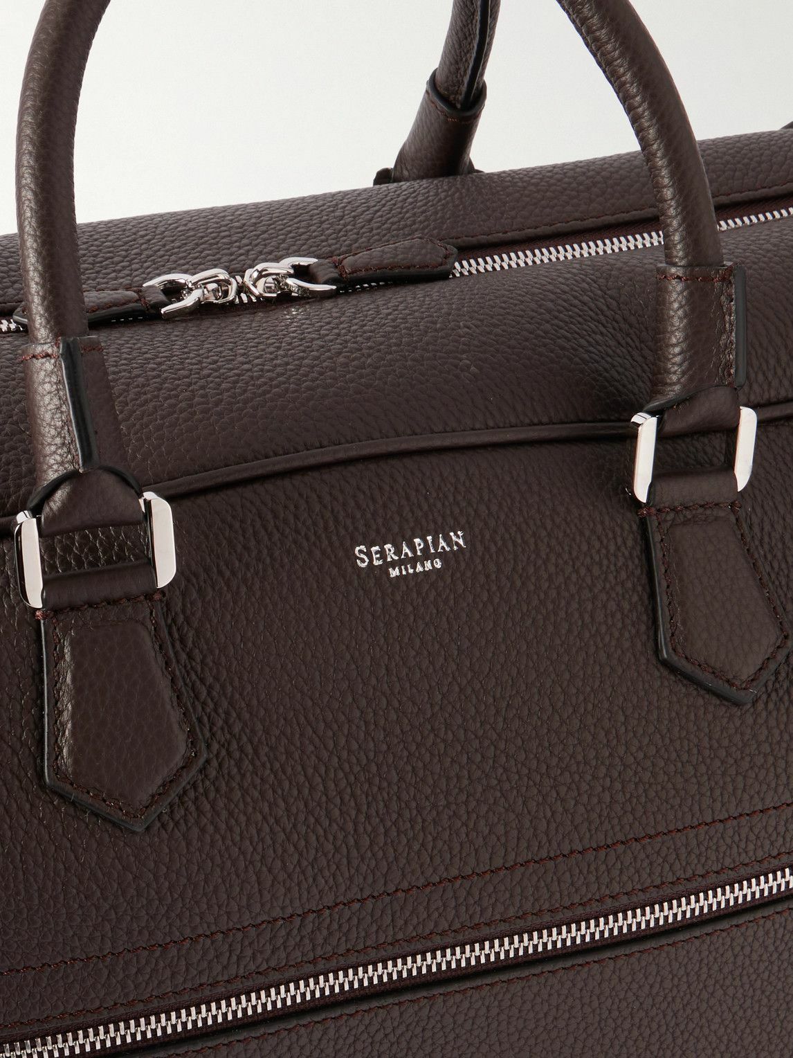 Serapian - Full-Grain Leather Holdall