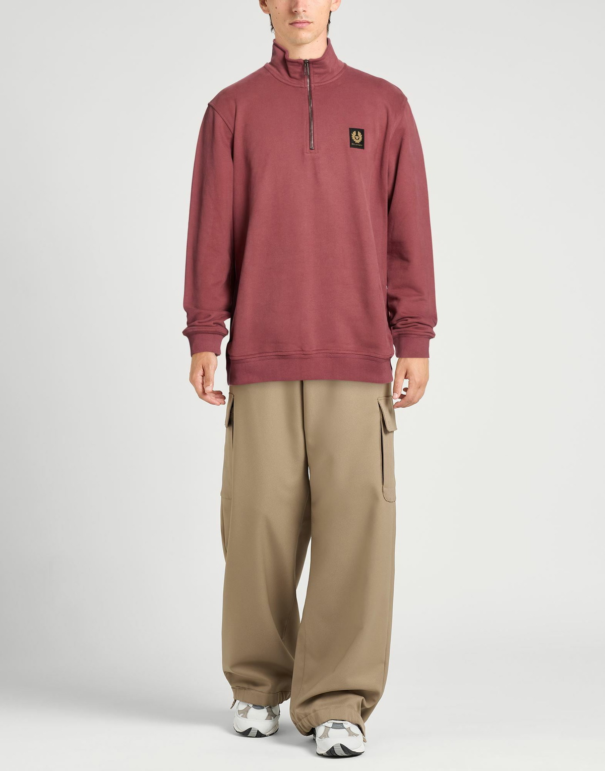 Belstaff Mens Sweatshirt Garnet