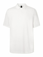 Lululemon - Logo-Appliquéd Recycled-Piqué Polo Shirt - White
