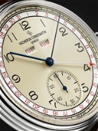 Vacheron Constantin - Historiques Triple Calendar Hand-Wound 40mm Stainless Steel and Alligator Watch, Ref. No. 3110V/000A-B425 BU22