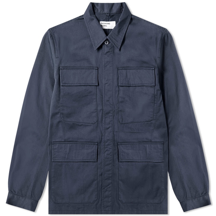 Photo: Universal Works MW Fatigue Jacket Navy