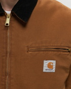 Carhartt Wip Og Detroit Jacket Brown - Mens - Overshirts