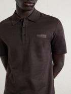 Givenchy - Logo-Appliquéd Cotton-Piquéd Polo Shirt - Brown