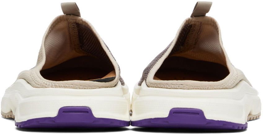 Salomon Beige & Brown RX Slide 3.0 Slippers