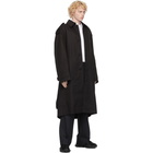 Juun.J Black Trench Coat