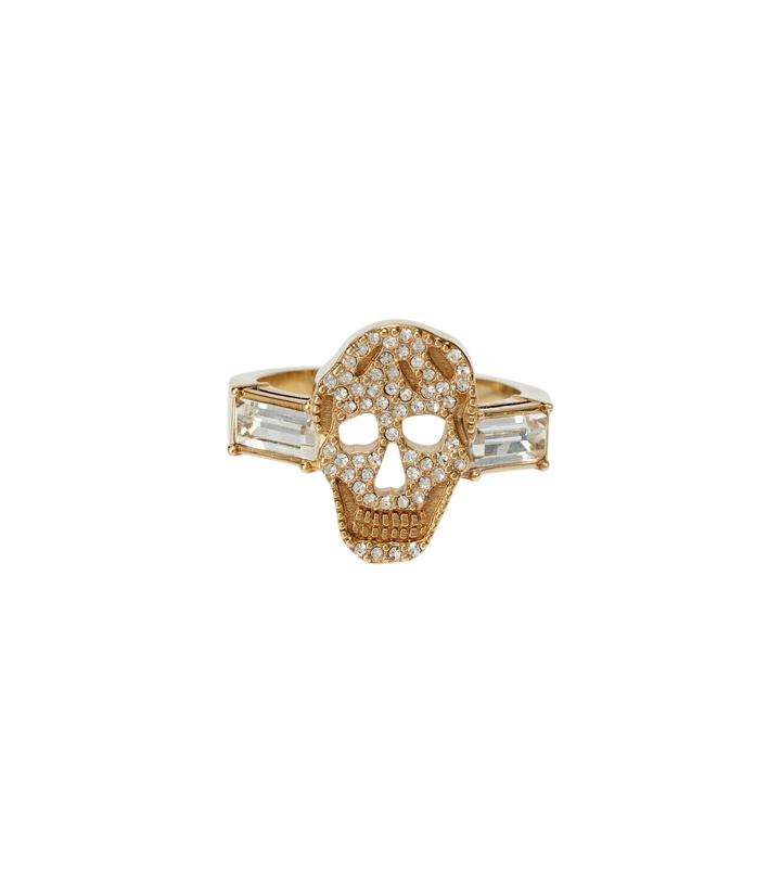 Photo: McQueen Crystal-embellished ring