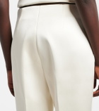 Róhe Bridal cigarette-leg satin