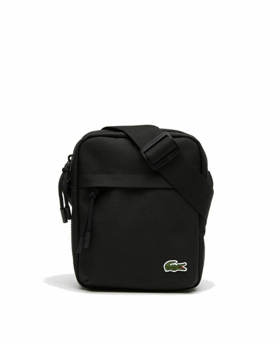 Photo: Lacoste Vertical Camera Bag Black - Mens - Small Bags