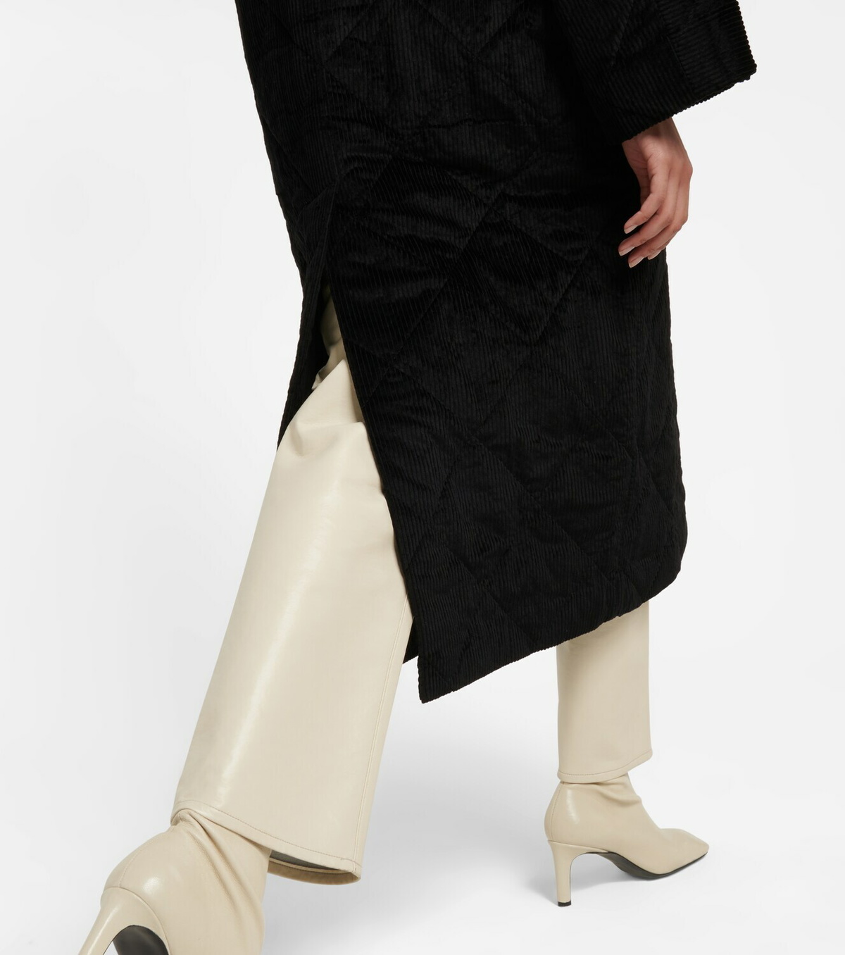 CO - Quilted corduroy coat