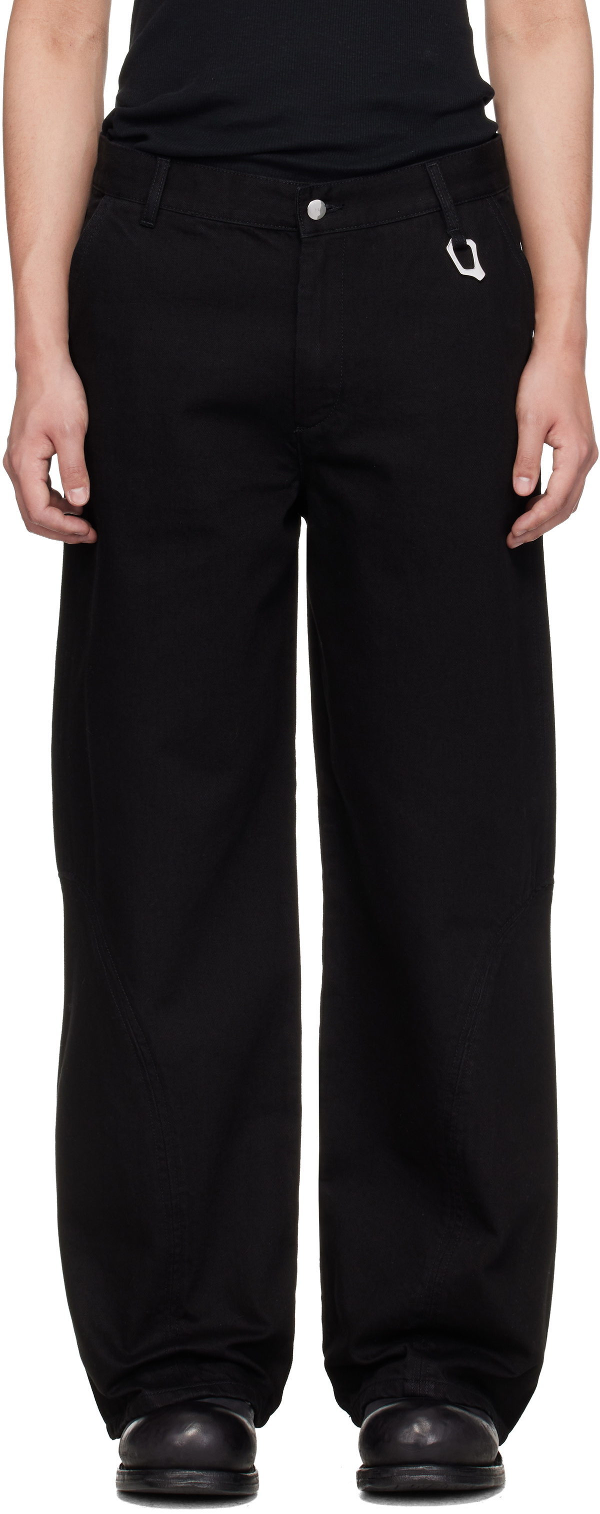 HELIOT EMIL Black Basalt Jeans