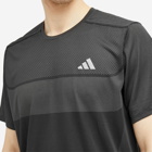 Adidas Men's Ultimate Energy T-shirt in Black/Grey Four