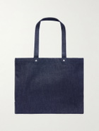 A.P.C. - Fragment Logo-Print Canvas Tote Bag