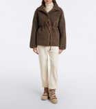 Bogner Kimberly belted teddy jacket