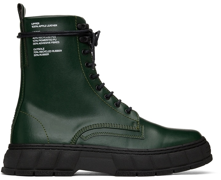 Photo: Virón Green Apple Leather 1992 Boots
