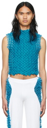 Chet Lo SSENSE Exclusive Blue The Leeloo Tank Top