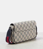 Gucci Ophidia Mini leather-trimmed shoulder bag