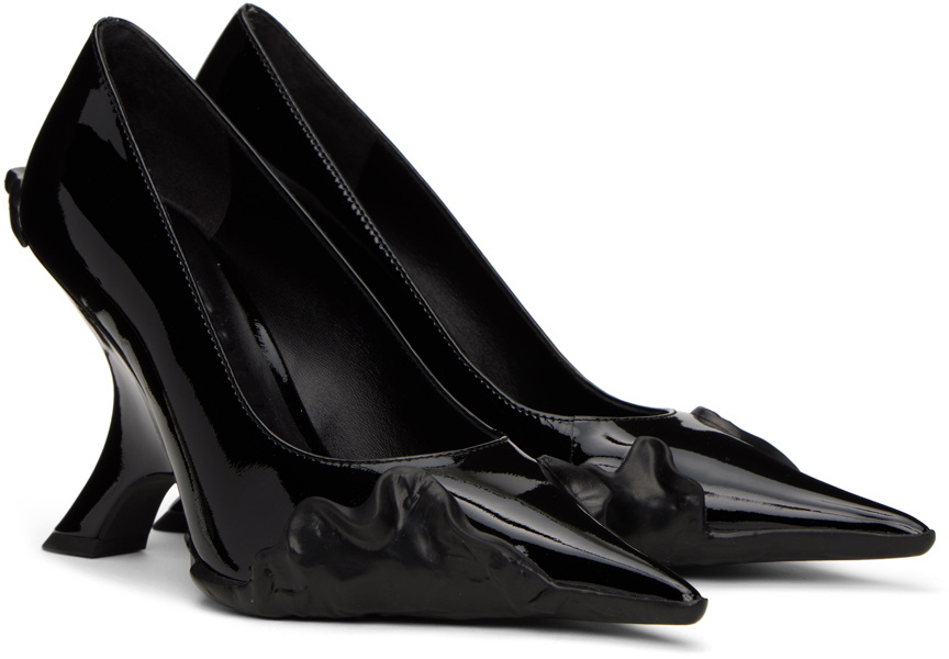 Ottolinger Black Graphic Heels Ottolinger