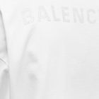 Balenciaga Men's Vintage Jersey in Dirty White/Silver