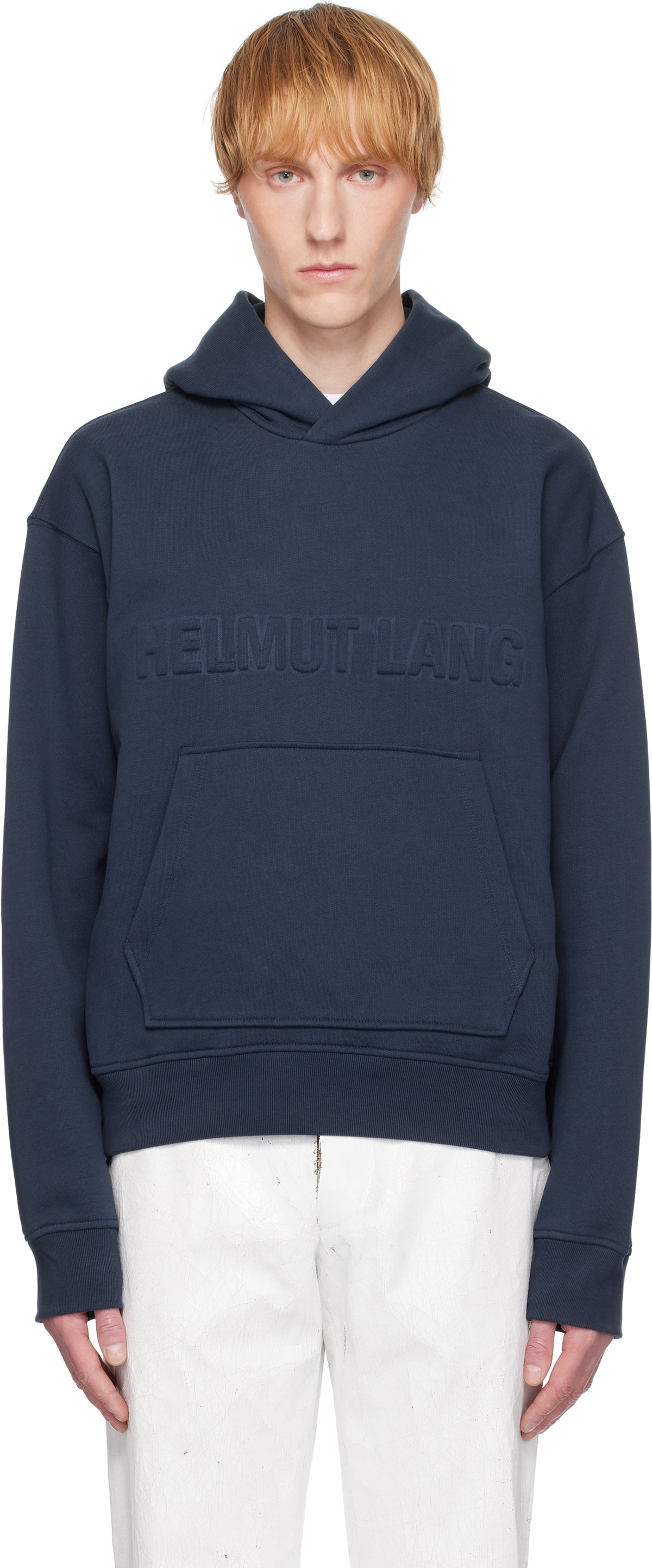 Helmut Lang Gray Feather Studio Hoodie Helmut Lang