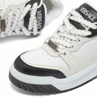 Versace Men's Sneaker in Black White Palladium