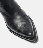 Gabriela Hearst Cassidy cow-print leather cowboy boots