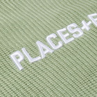 PLACES+FACES Heavy Knitted Crew Sweat in Mint Green
