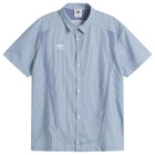 Umbro Men's Boxy Shirt in Blue Fog/Infinity
