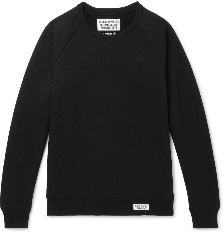 Photo: Wacko Maria - Daidō Moriyama Printed Loopback Cotton-Jersey Sweatshirt - Men - Black