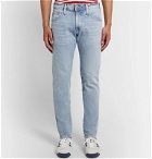 AG Jeans - Tellis Slim-Fit Faded Stretch-Denim Jeans - Blue