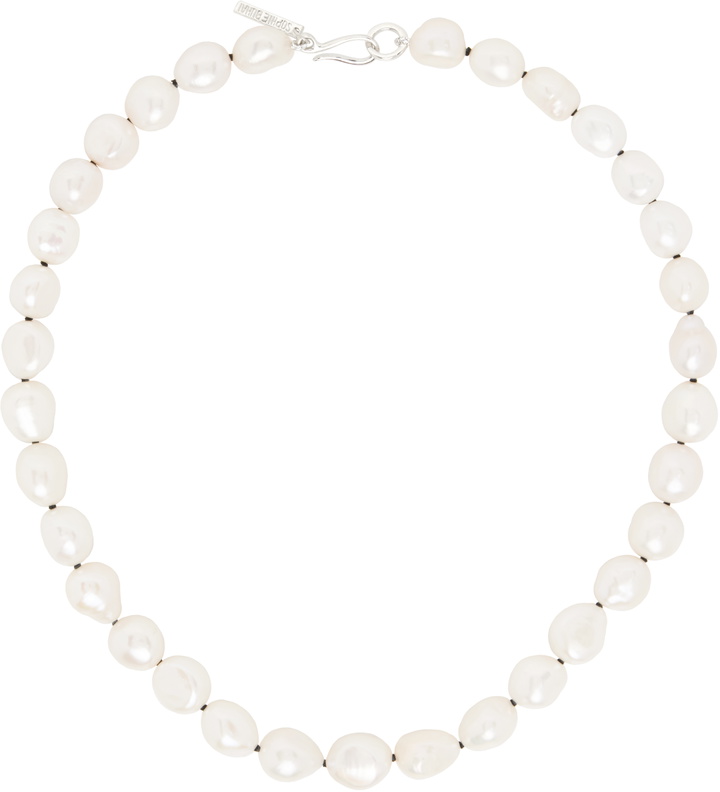 Photo: Sophie Buhai Simple Baroque Pearl Collar Necklace