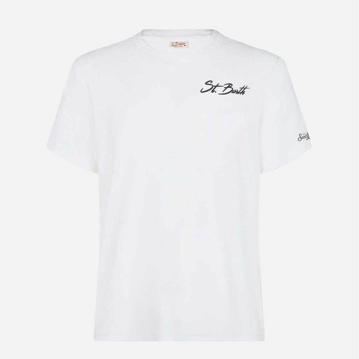Tシャツ・カットソー MC2 Saint Barth T-shirt with print on chest and back Mc2 Saint Barth T-Shirt With Print On Chest And Back in