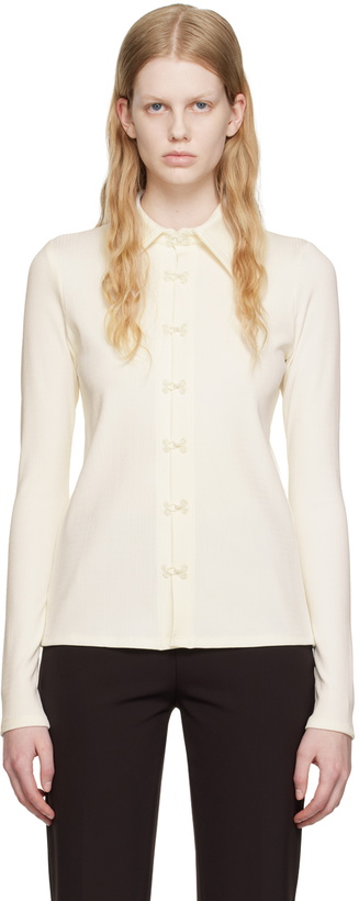 Photo: Maiden Name White Janet Shirt