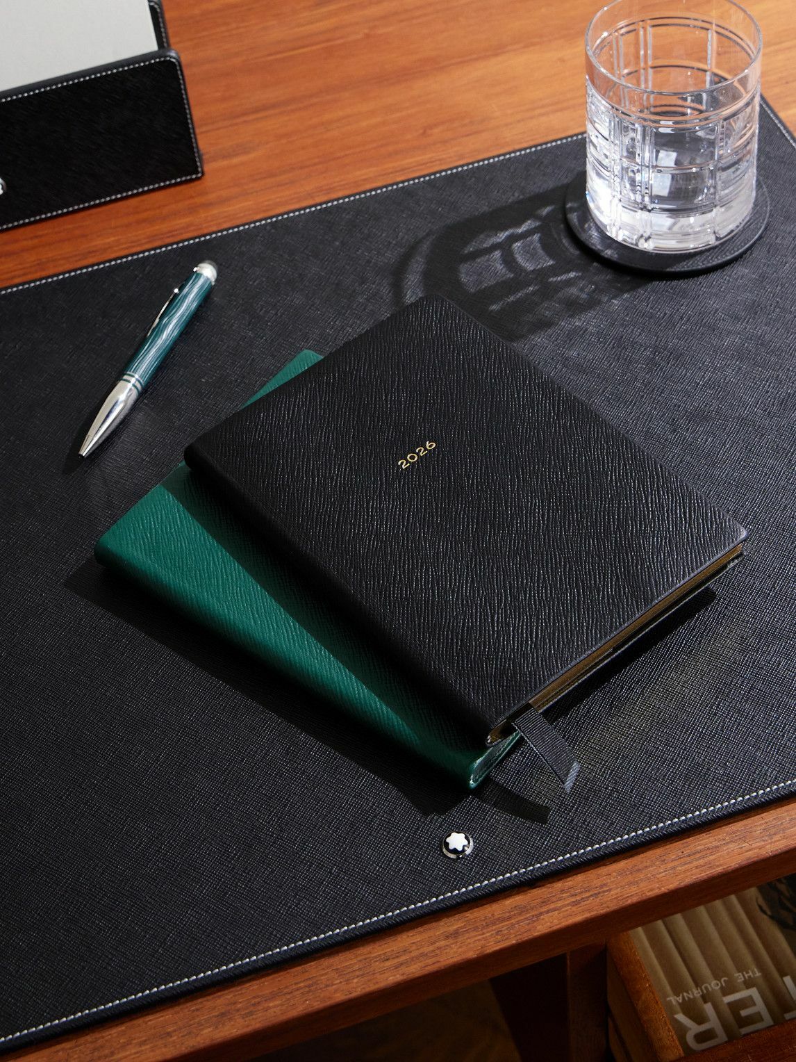 Smythson - 2026 Soho Panama Cross-Grain Leather Notebook