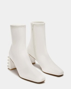 Steve Madden Hush-P Booties in White